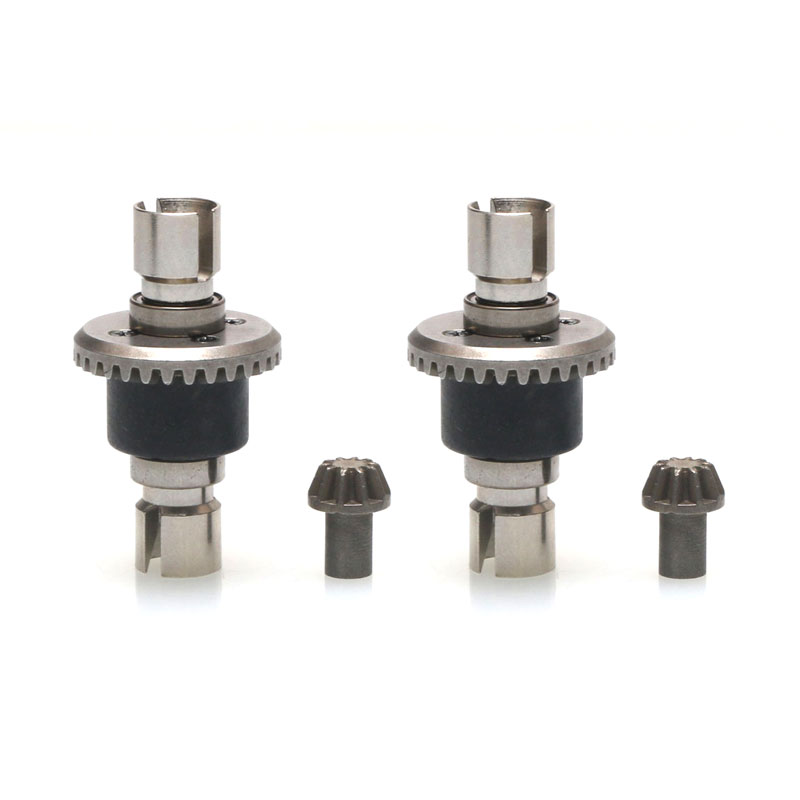 MJX engranaje diferencial delantero y trasero de Metal mejorado Hyper Go 16207 16208 16209 16210 14301 14302 R/C coches piezas de camiones R/C: Morado