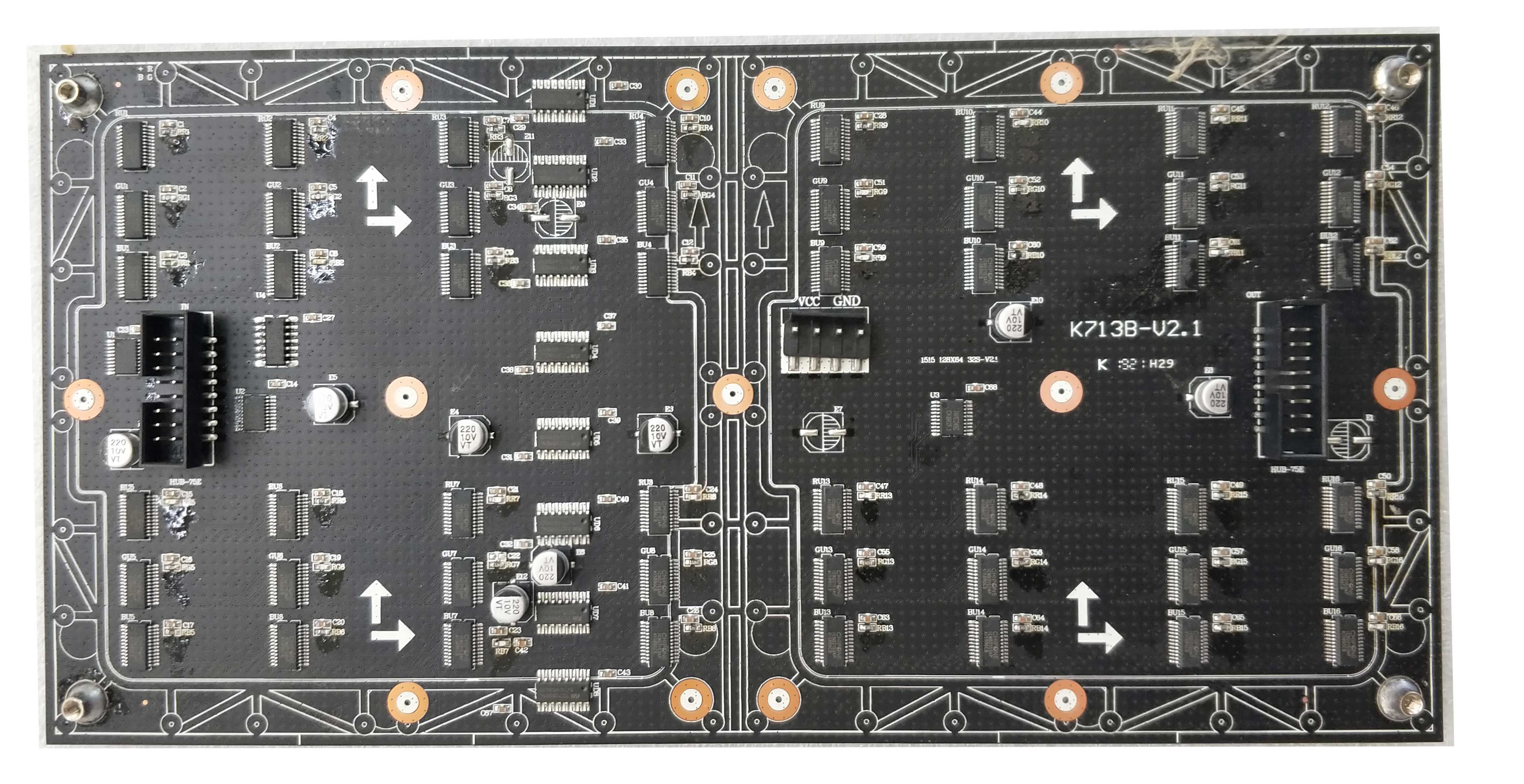 p2 Flexible led panel 256*128mm led screen module