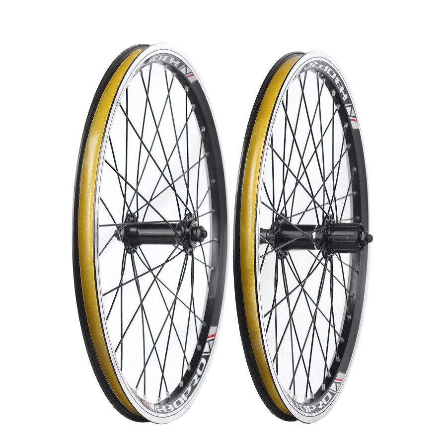 20inch Folding Bike Wheel Rims 451 406 Aluminum alloy RM30 100/135mm 2bearing Wheelset V brake 32H 7-10speed Bicycle wheels