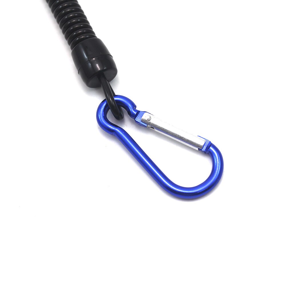 DONQL Fishing Lanyards Boating Ropes Retention String Fishing Rope Camping Carabiner Secure Lock Fishing Tackle boxes