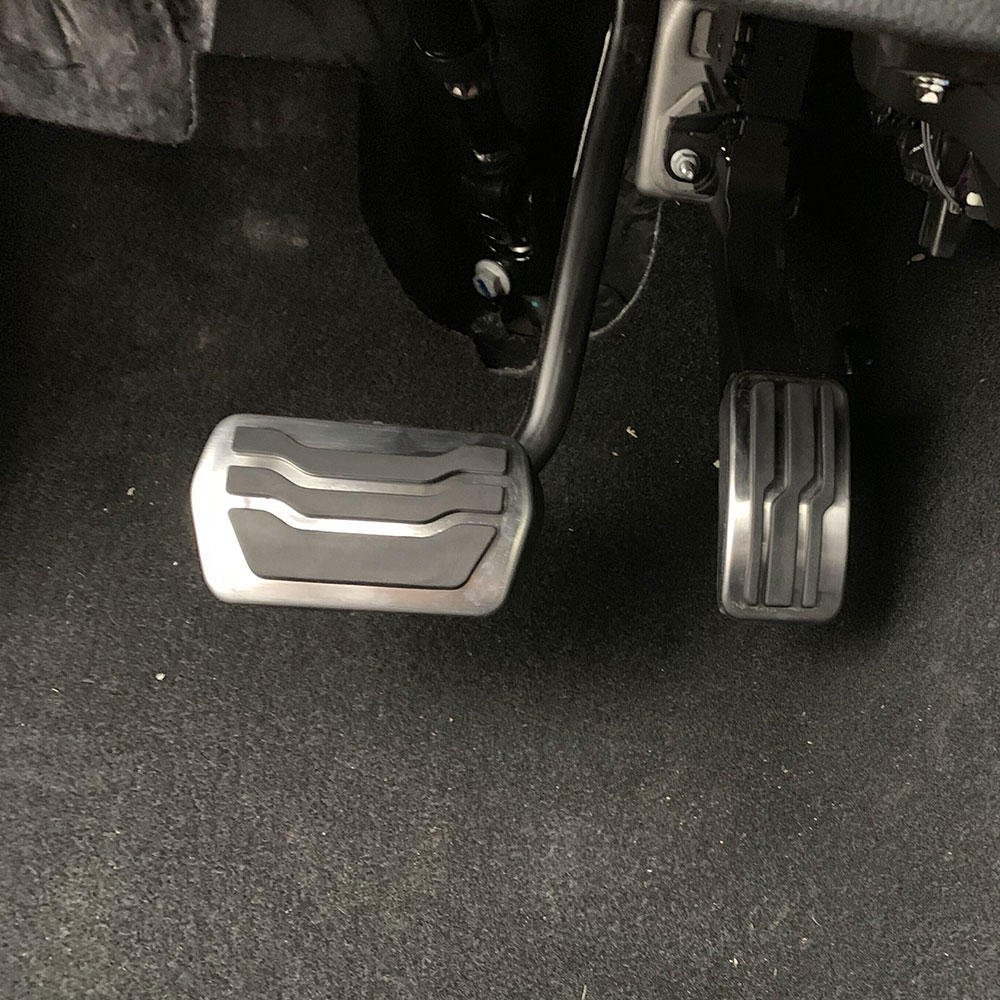 Pedales de acelerador y embrague para coche, Pedal de reposapiés para Ford Focus 2 3 4 2005 Mondeo Fusion Kuga Escape para Mazda 3 LINCOLN