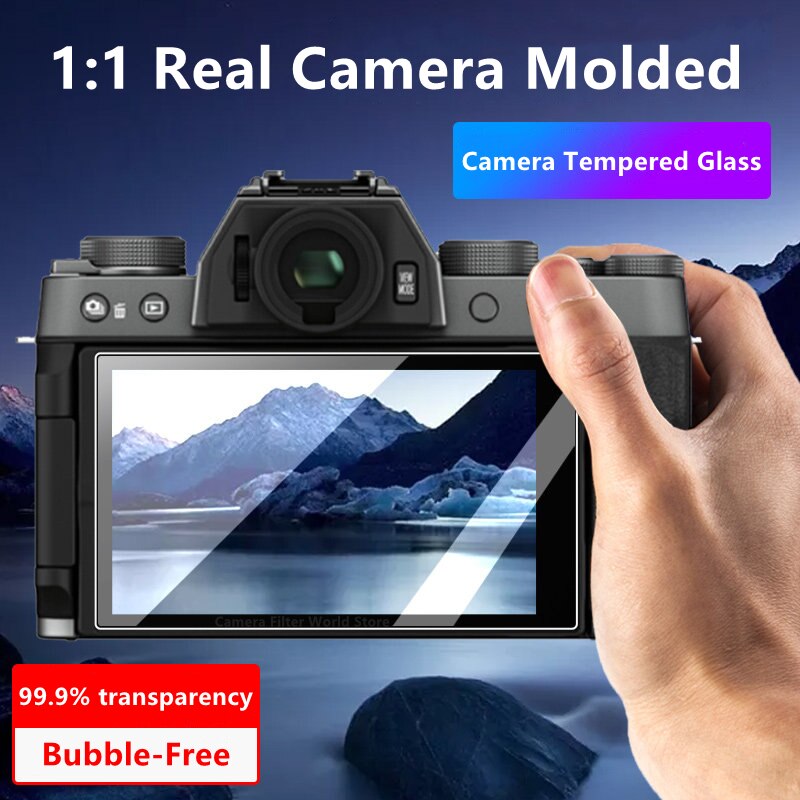 Protecteur d&#39;écran pour caméra Fuji XT4 XT3 XE4 XS10, Film en verre trempé pour Fujifilm X-T4 X-T3 X-T2 X-T1 X-H1 X-E4 X-S10