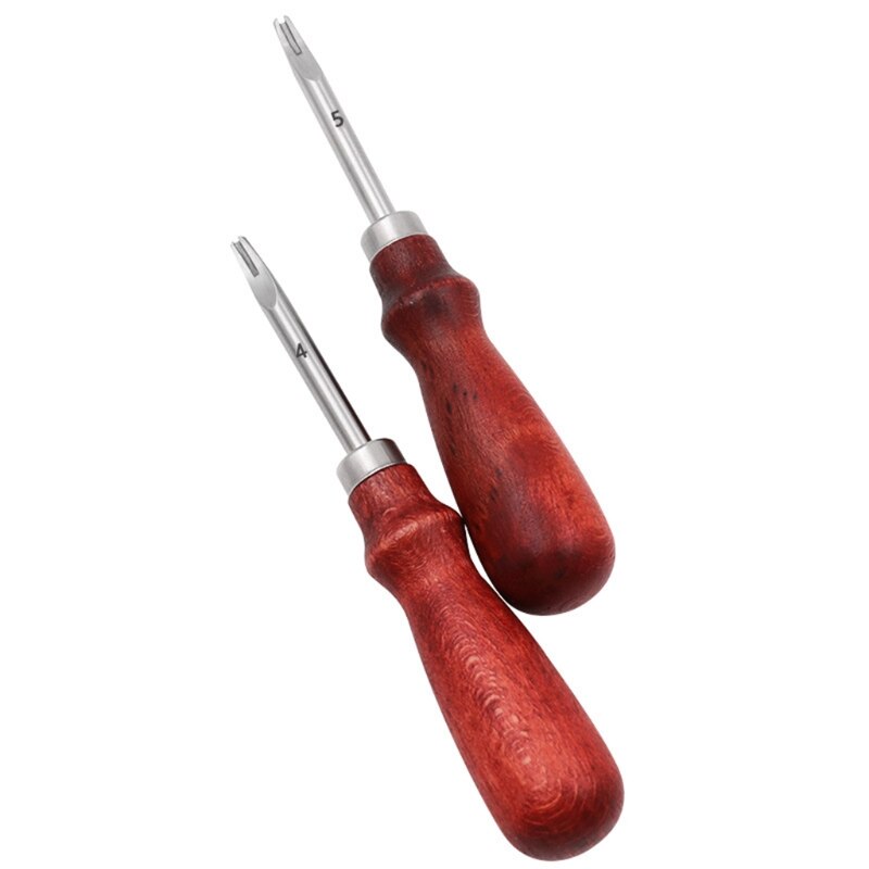 Leathercraft Lock Stitch Sewing Awl Thread Kit Needles Stitch Leather Fabric