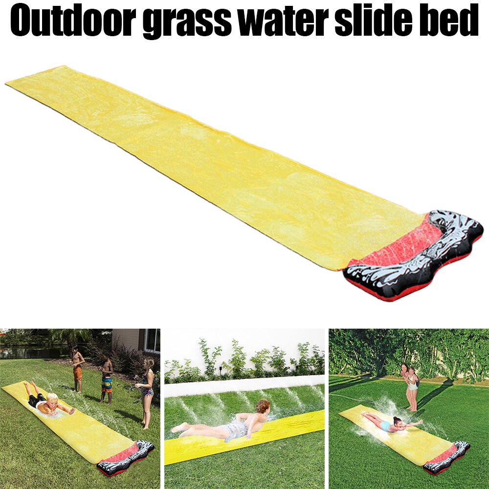 Gazon Water Slides Tuin Racing Gazon Water Slide Spray Achtertuin Kinderen Waterglijbaan Zomer Water Games Speelgoed Voor Kids Outdoor