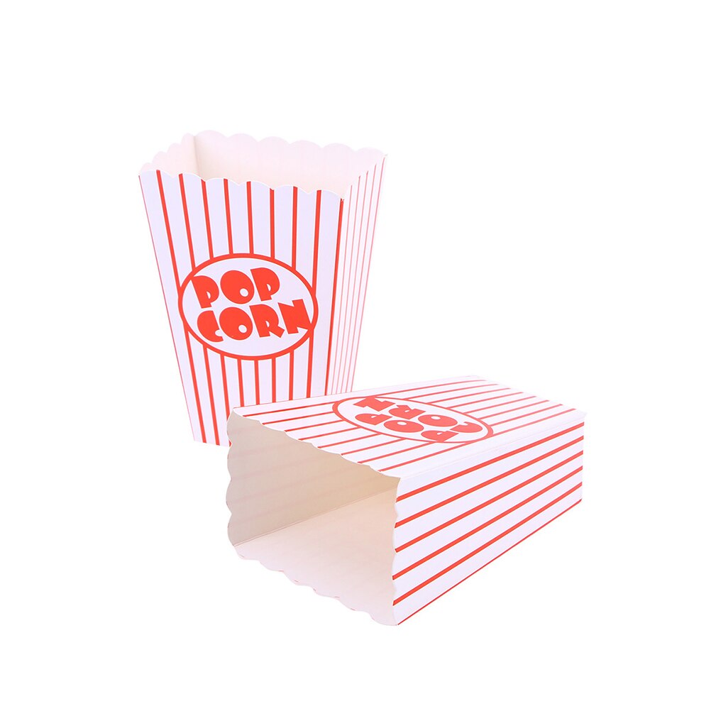 50 Bolsas Para Palomitas De Maíz, Pequeñas Cajas De Palomitas De Maíz