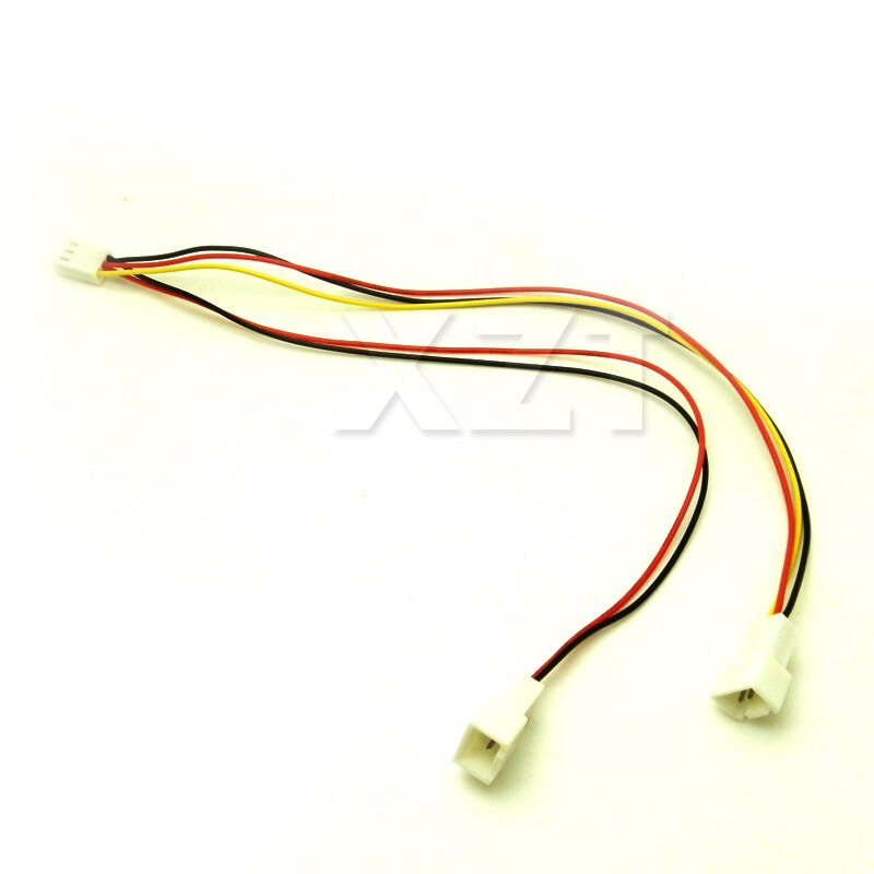 3Pin 2in 1 Wire Female to 2 Male Terminal Y Cable Splitter Power Supply Extension Cable for PC Fan cooling CPU GPU Cooler