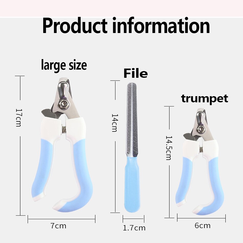 Prodotti per animali domestici, forbici per unghie per animali domestici, forbici per unghie in acciaio inossidabile per cani e gatti e tagliaunghie sono sicuri e affidabili