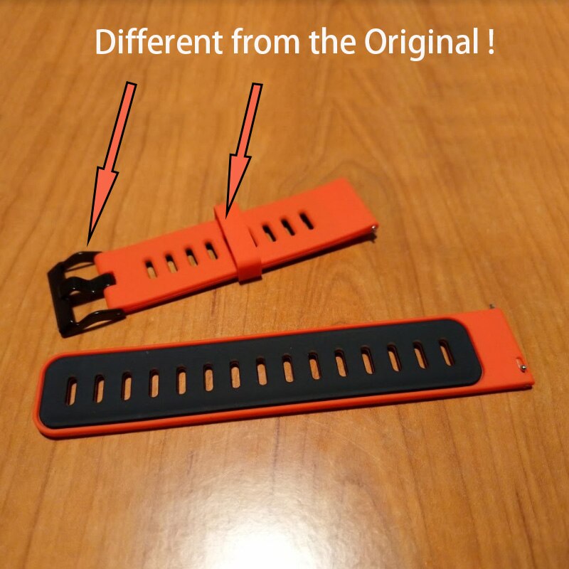 Siliconen band voor xiaomi huami amazfit pace horloge, vervangende sporthorlogeband, polsbandje