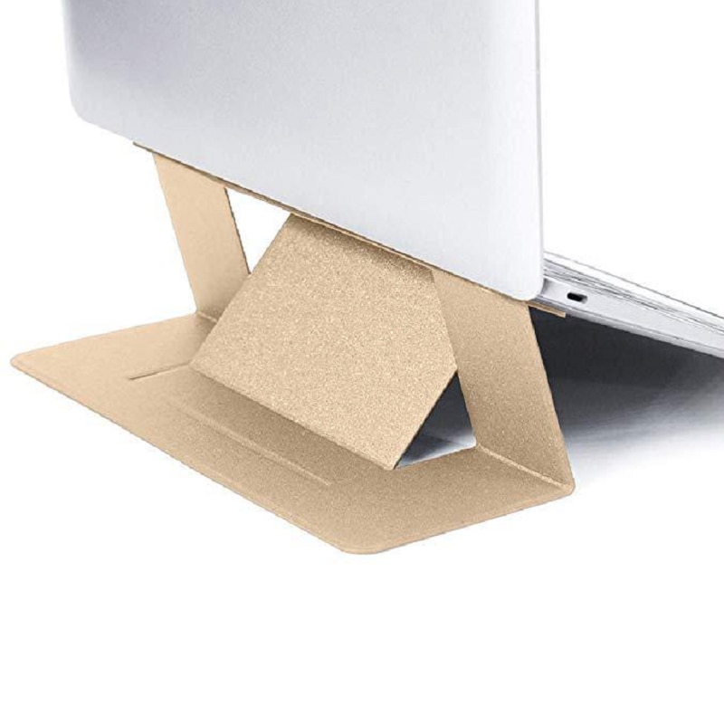 Stativ justerbar hopfällbar bärbar stativ bekvämlighetsdyna datorprylar för ipad macbook laptop