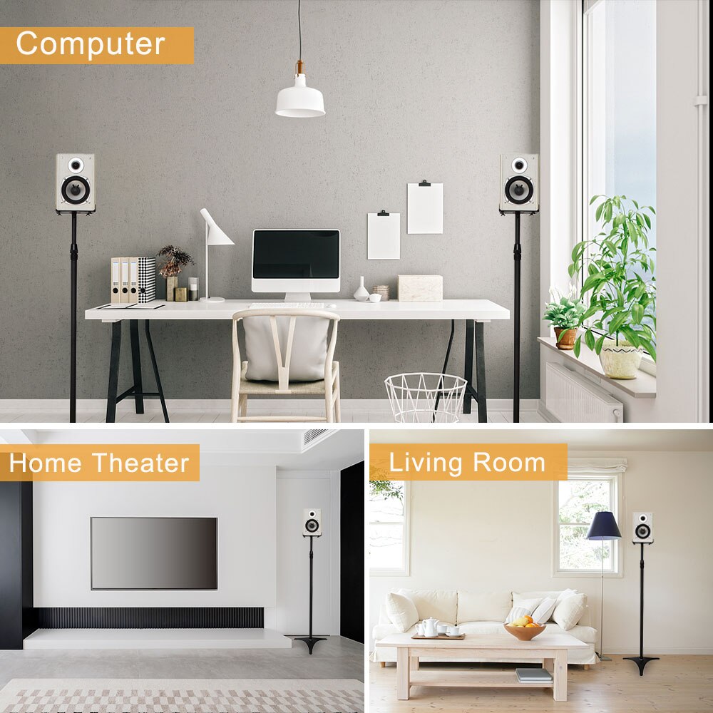 2 sztuk 78-145cm AAO głośnik stojak robić Samsung Q900A JBL bar wysokość regulowany uniwersalny głośnik stojak podłogowy uchwyt uchwyt