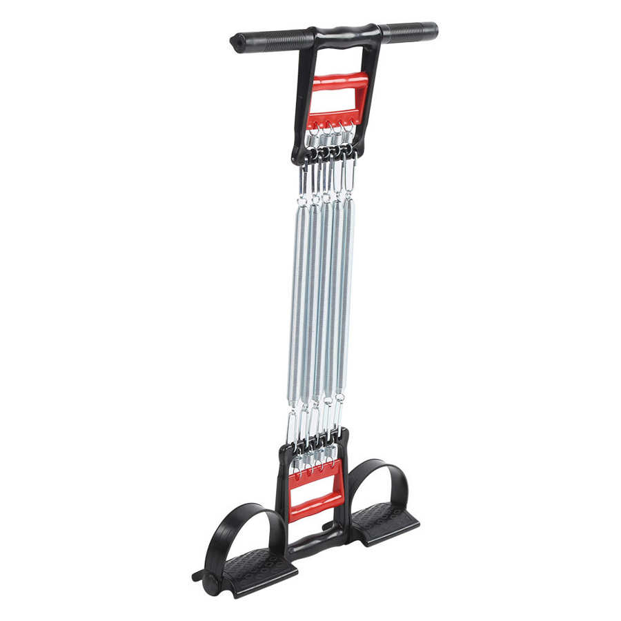 Tre-syfte bröst expander justerbar pedal fjäder bröst utvecklare expander spänning avdragare muskel träning tackla avtagbar