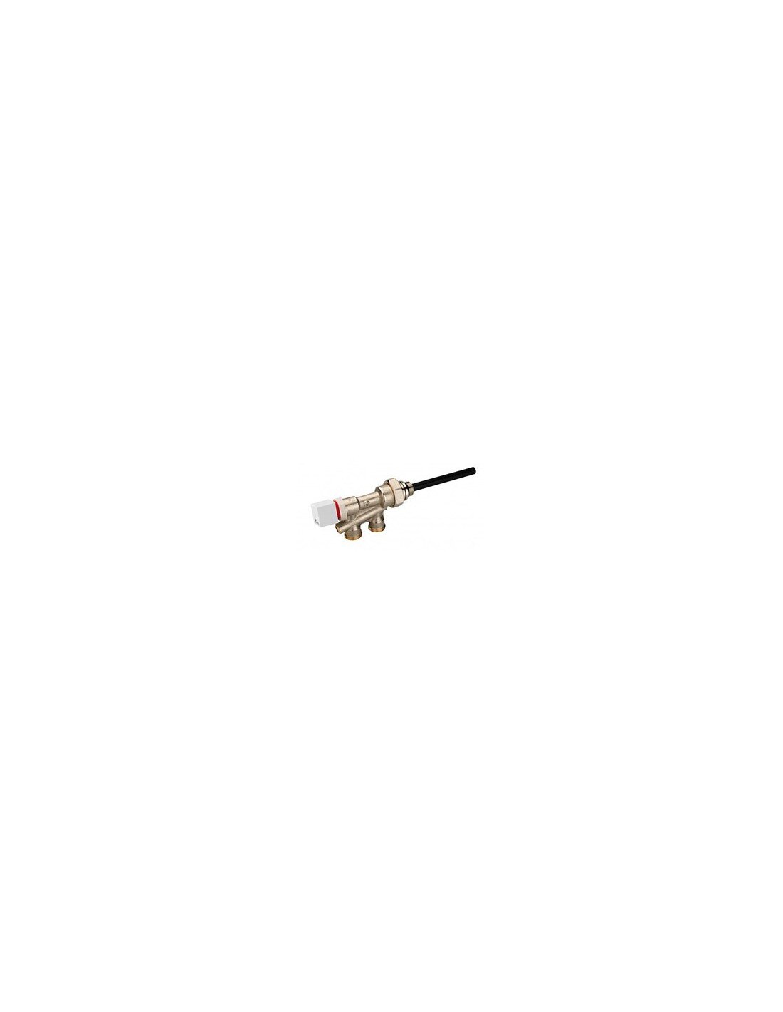Llave monotubo termostatizable de 1/2" 52710 para radiador con biconos de Orkli