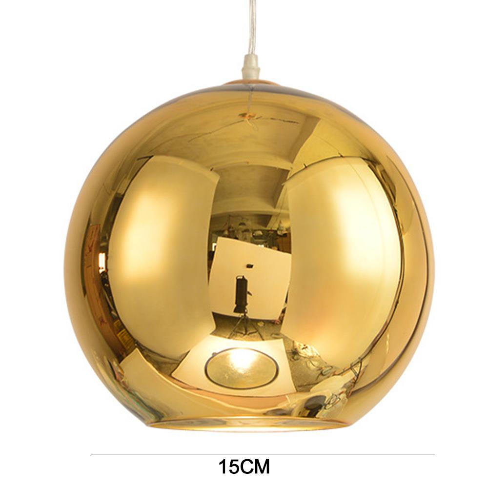 15cm glaskugle lysekrone lys romantisk klasse loftlampe hængende lampe drømmelignende lampe minimalistiske lys