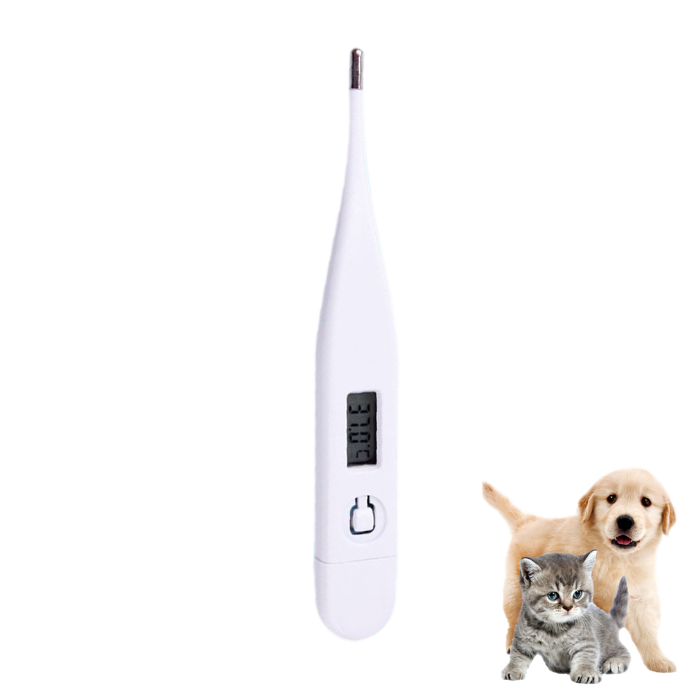 Termómetro Digital Pet para axila Oral ano gato perro lectura rápida Indicador de temperatura corporal GHS99: Default Title