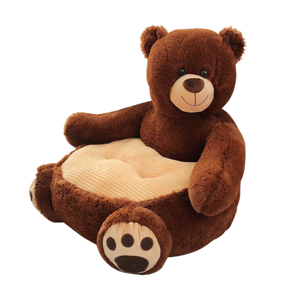 Newborn Baby Sofa Cover Cute Animals Learning to Sit Kids Seat Cover Seat Support without Filler Infants Feed Chair Skin Cover