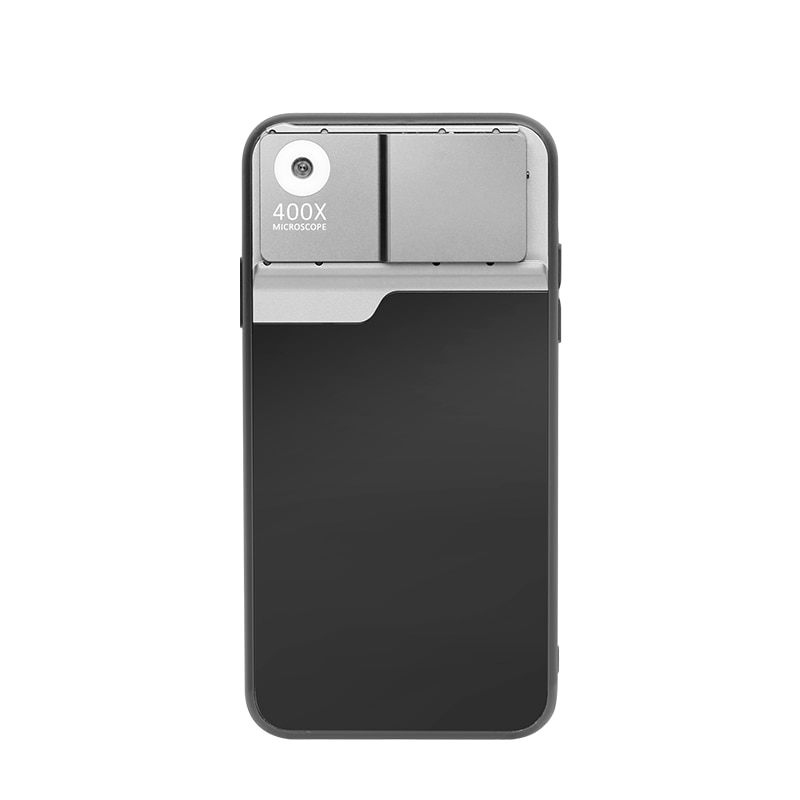 400x mikroskoopin puhelimen linssikotelo iphone 11 pro max androidille 400x vahvistin hd optinen linssi älypuhelimen kameran linssi