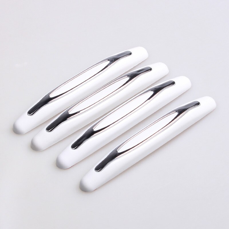 4PCS Car Door Protector Auto Door Guard Edge Bumper Guard Buffer Molding Protection Strip For Ford Kuga Toyota Chr: white