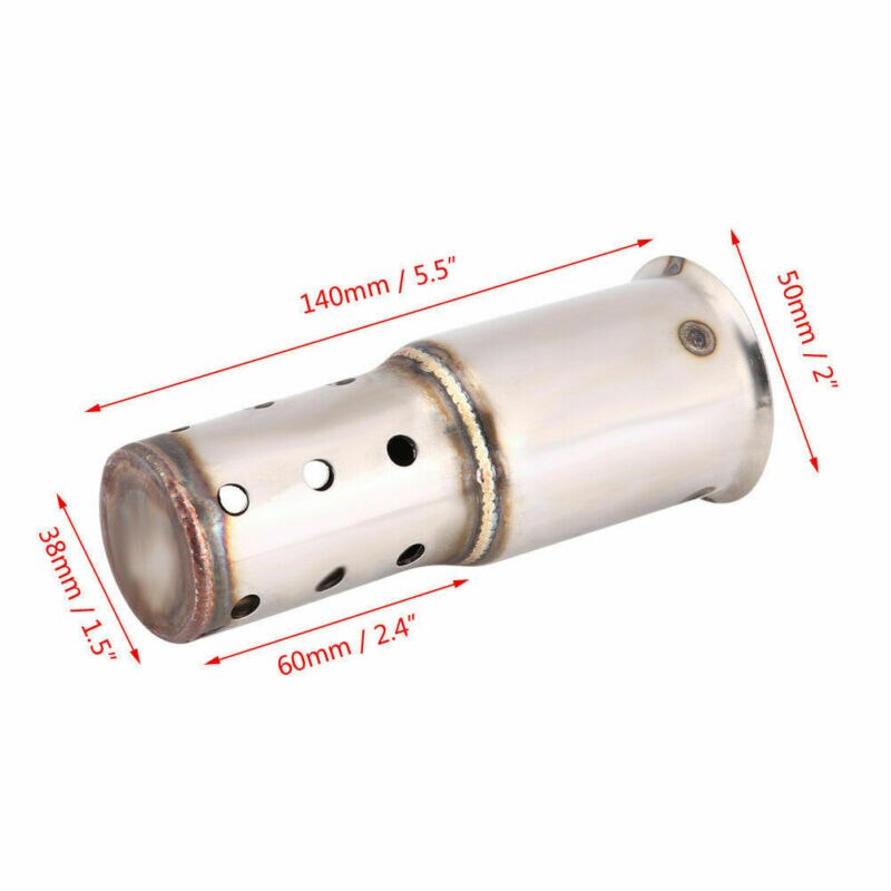 Silencieux d'échappement universel 51mm moto, durable et pratique, éliminateur de bruit db killer