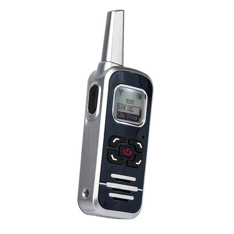 Mini talkie-walkie Portable T-M6P, Radio FM 128CH UHF 400-520MHz pour appareil de Communication et à usage personnel