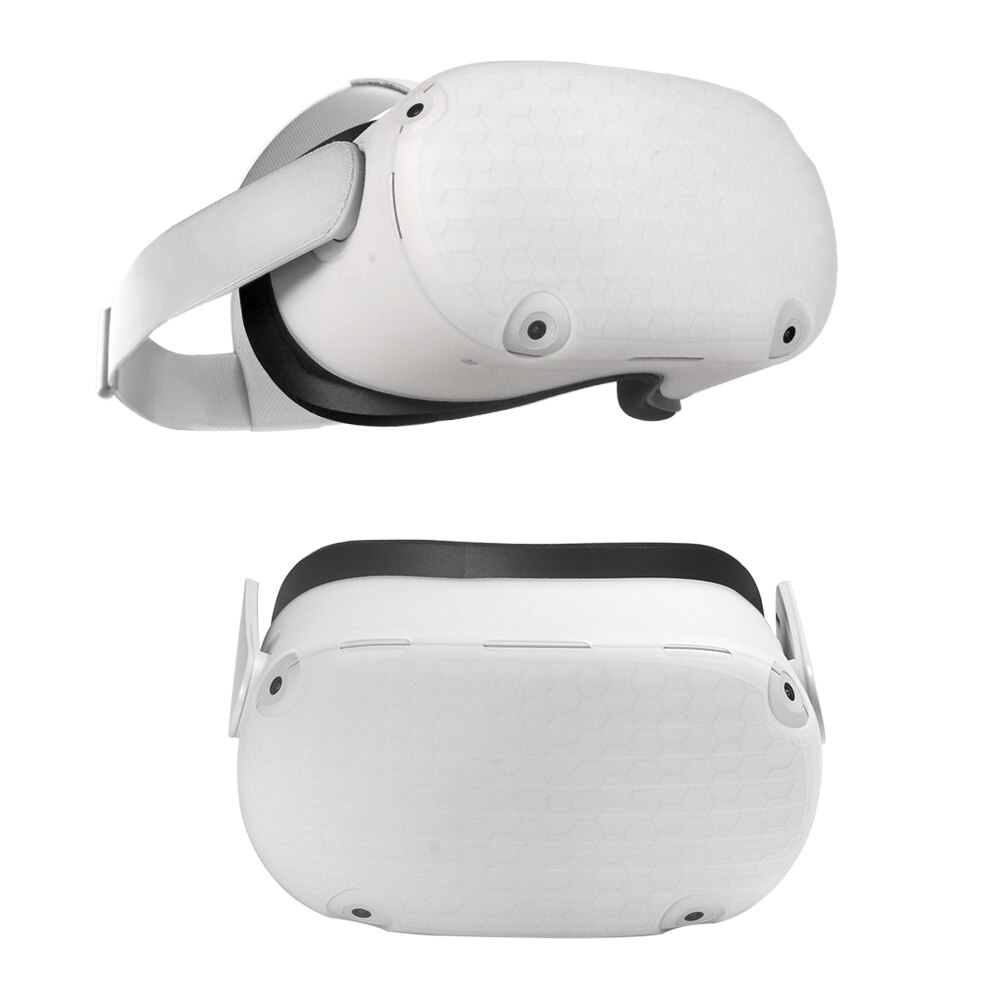 Oculus Quest 2 VR Host Protective Cover Intimate Protection Cover for Fuselage For Oculus Quest 2 VR Accessories: white