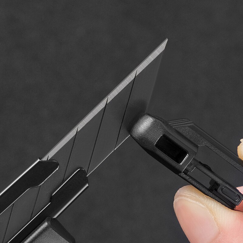 Xiaomi Fizz Aluminum Alloy Grip Utility Knife High Carbon Steel Blade Self-Locking Sharp Angle with Fracture Knife Cutter