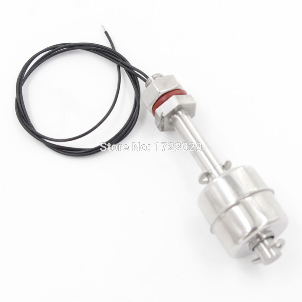 90mm Body Length Stainless Steel Water Level Sensor Single Float Ball