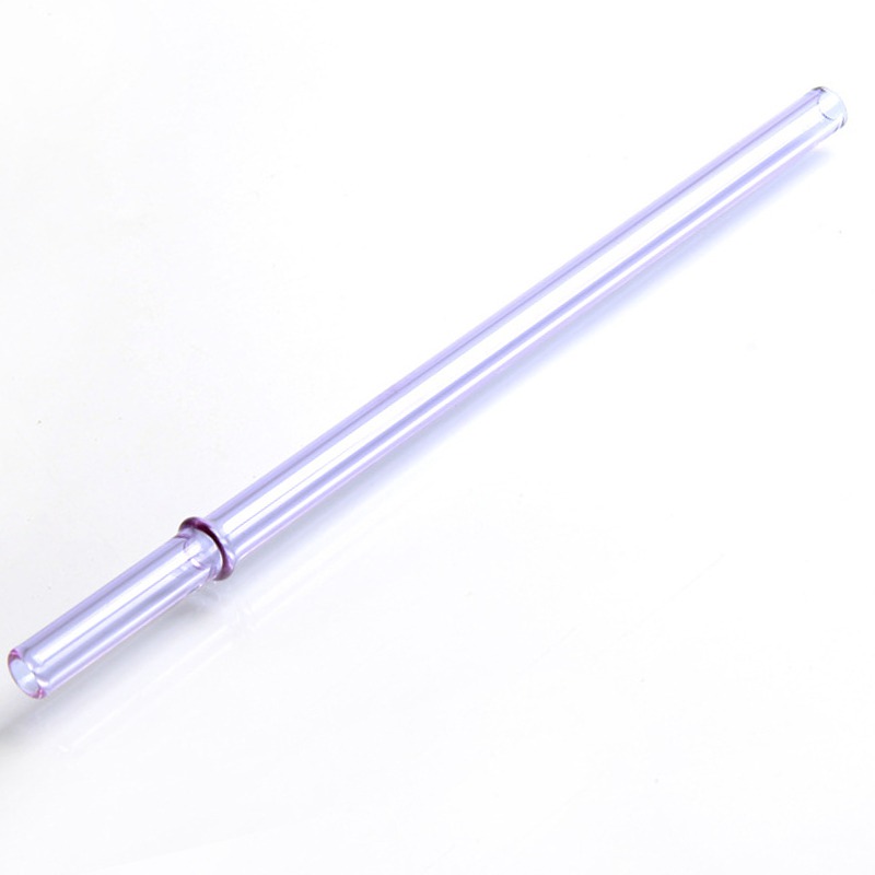 Reusable Glass Straws Eco-Friendly Straws for Smoothies Cocktails Milkshakes Kitchen Bar Party Drinking Straws Accessories