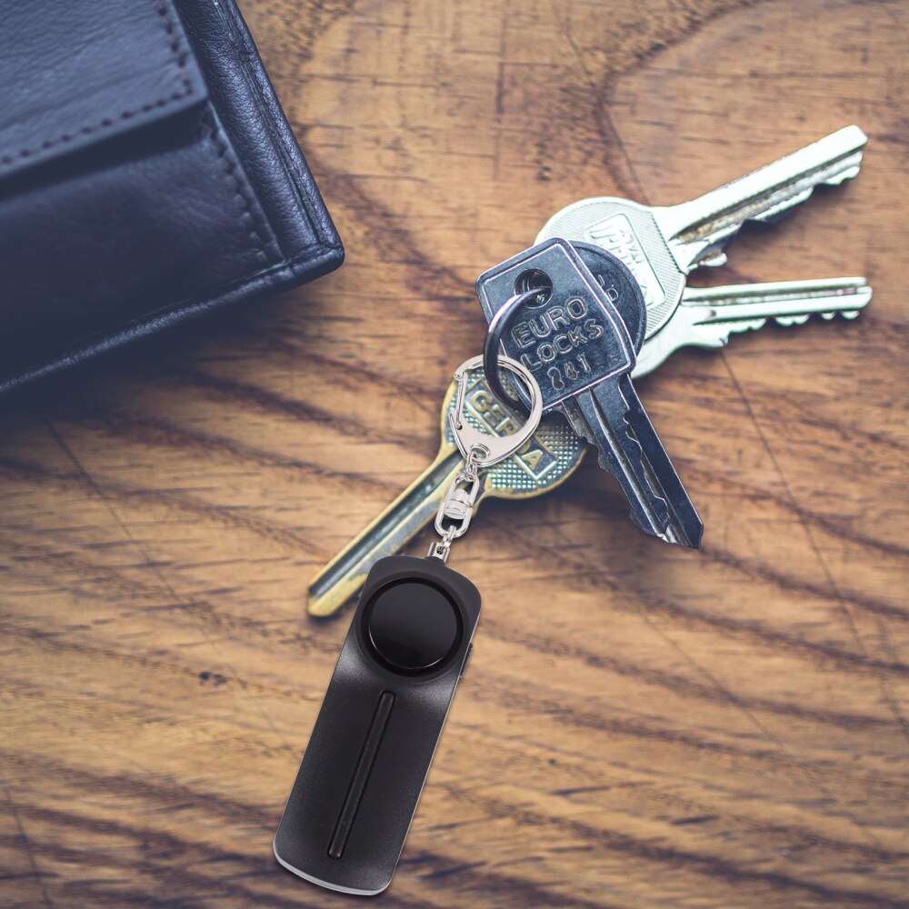 130dB Emergency Alarm Personal Alarm Sound Alarm with LED Light