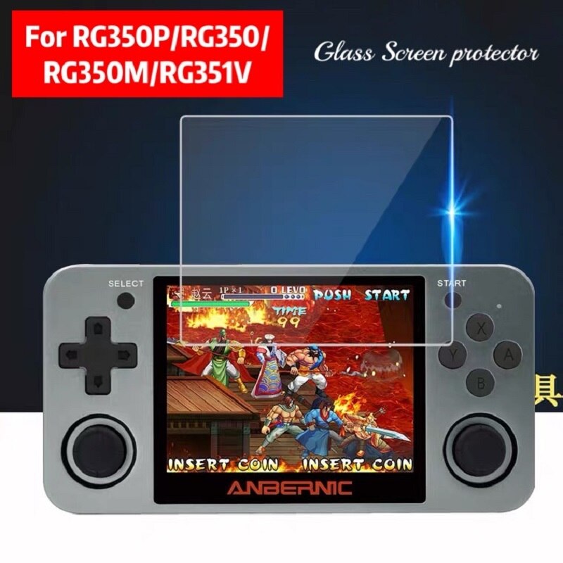 Glass Screen Protector For RG351P/RG351M Game Console Accessories 3.5 Inch HD RG350P/RG350M Tempered Film