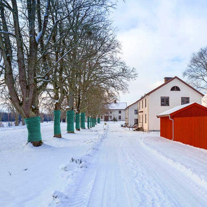 Boom Protector Wraps Wintervast Boom Kofferbak Protector Guard Bandage Planten Bandage Verpakking Boom Wrap Voor Warm Houden