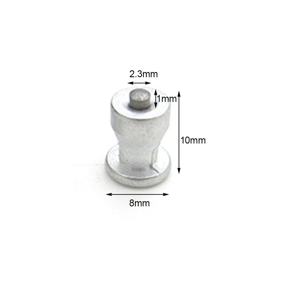 Clavos para neumáticos de coche, clavos para ruedas de invierno, clavos para cadenas de nieve, para zapatos de motocicleta, Atv, 8x10mm, 100 Uds.