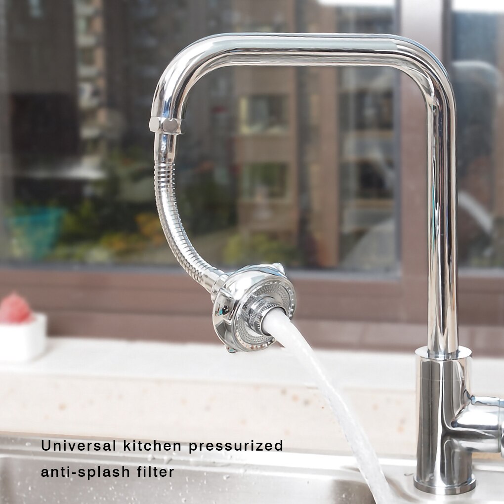 Universele Kraan Beluchter Water Tap Saver Keuken Beluchter Kraan Nozzle Anti-Splash Uitloop Extension Filter Verstelbare Diffuser