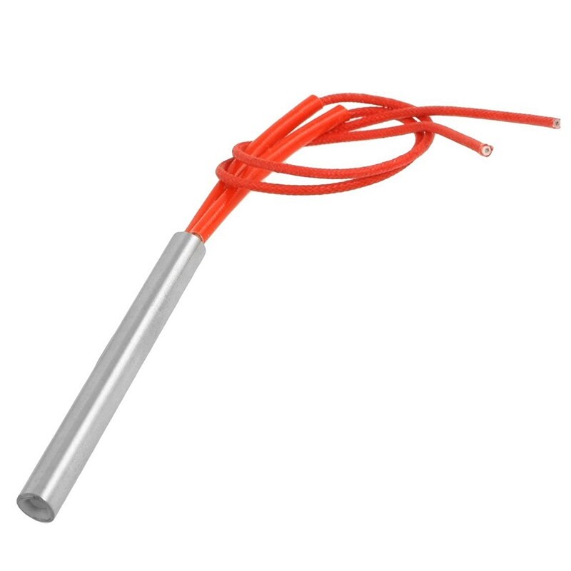 Rouge deux fils 9mm x 80mm éléments chauffants cartouche chauffante AC 110V 250W
