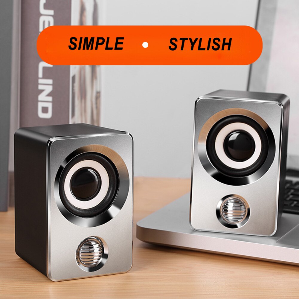 Luidsprekers computer USB speaker mini sound bar voor PC TV met aanpassen volume колонки tronsmart