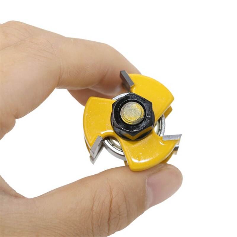 2pcs 3 Sizes Wood Cutter Milling Cutters Router Bits For Wood Woodworking Milling Tool Router Bits Set 1/2 1/4 Shank