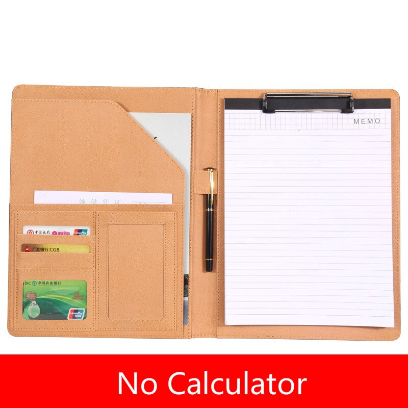 Portapapeles A4, portafolio multifunción para llenado de carpetas para documentos, organizador de material escolar, portafolio de material de oficina PU HJW311