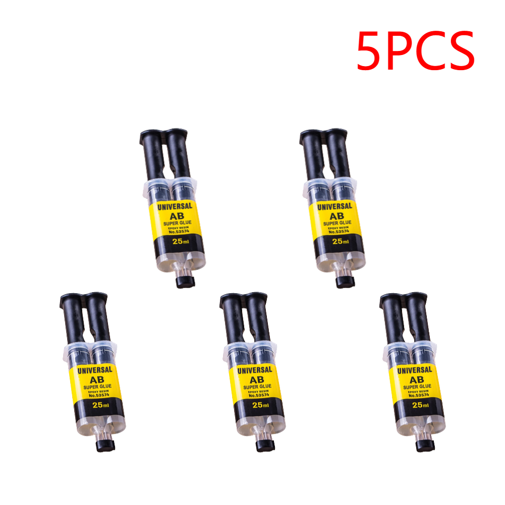 25/125ML Epoxy Resin AB Glue Strong Adhesive Waterproof Liquid Glue Repair Agent Metal Plastic Wood Glass Ceramics Repair Tools: SKY BLUE