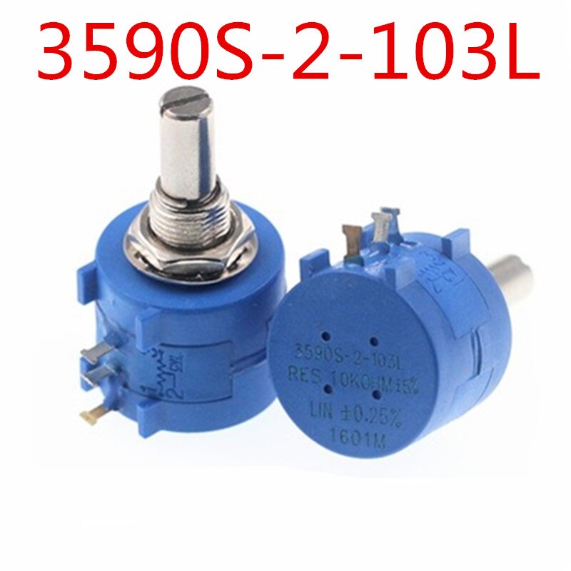 3590S series potentiometer 3590S-2-103L 500 1K 2K 5K 10K 20K 50K 100K ohm 3590S 101 102 103 104 201 202 203 501 502 503