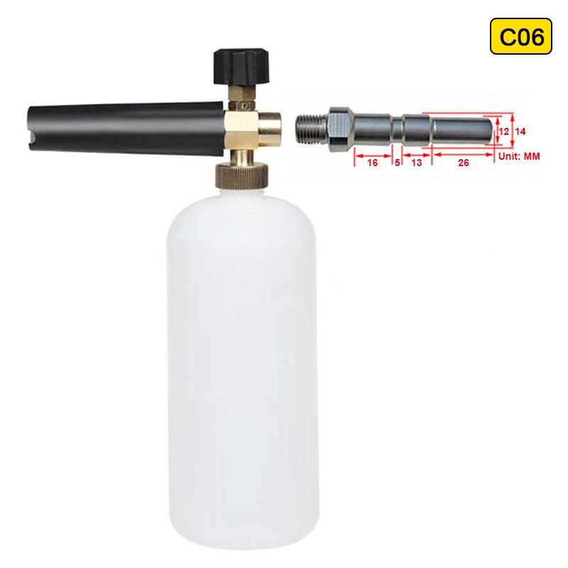 High Pressure Washer Snow Foam Lance Foam Cannon For Karcher Daewoo Hammer Huter Makita Bosch Parkside Lavor Stihl Car Wash: C06