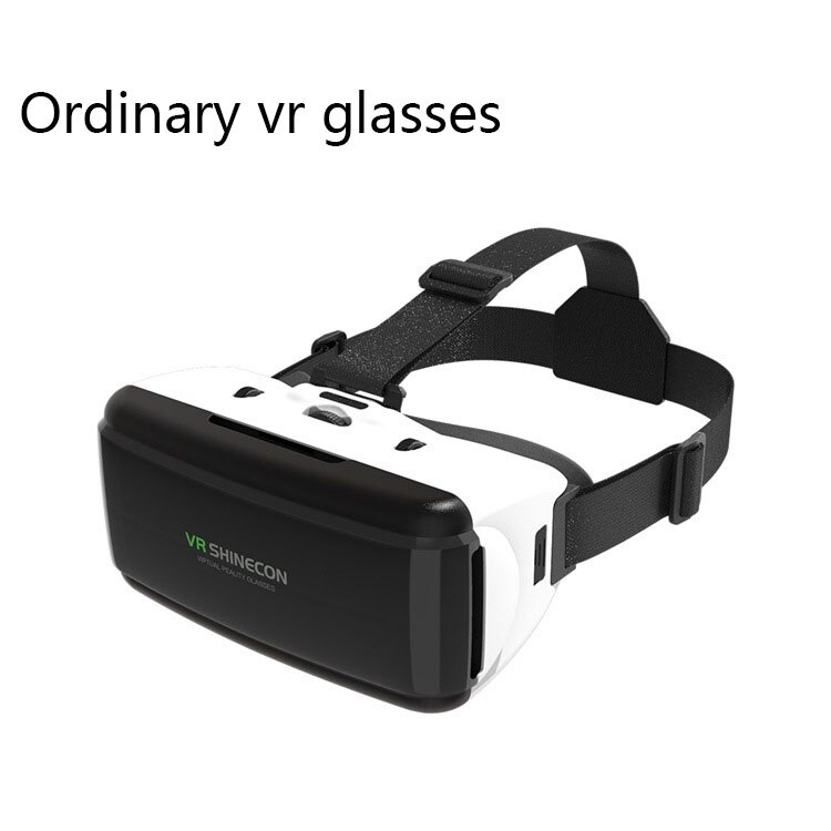 Vr glasögon smarta hörlurar virtuellt spel  vr 3d hd videoglasögon headset för ios android telefon: Vr glasögon