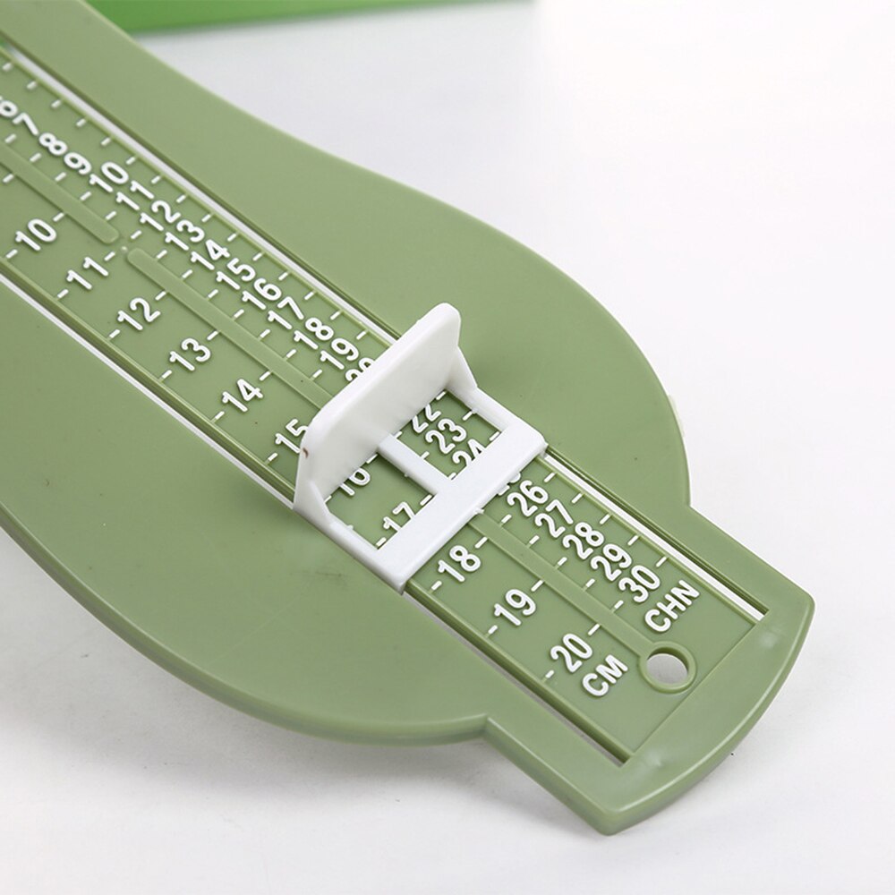 3 Colors Baby Foot Ruler Kids Foot Length Measuring Device Child Shoes Calculator for Chikdren Infant Shoes Fittings Gauge Tools