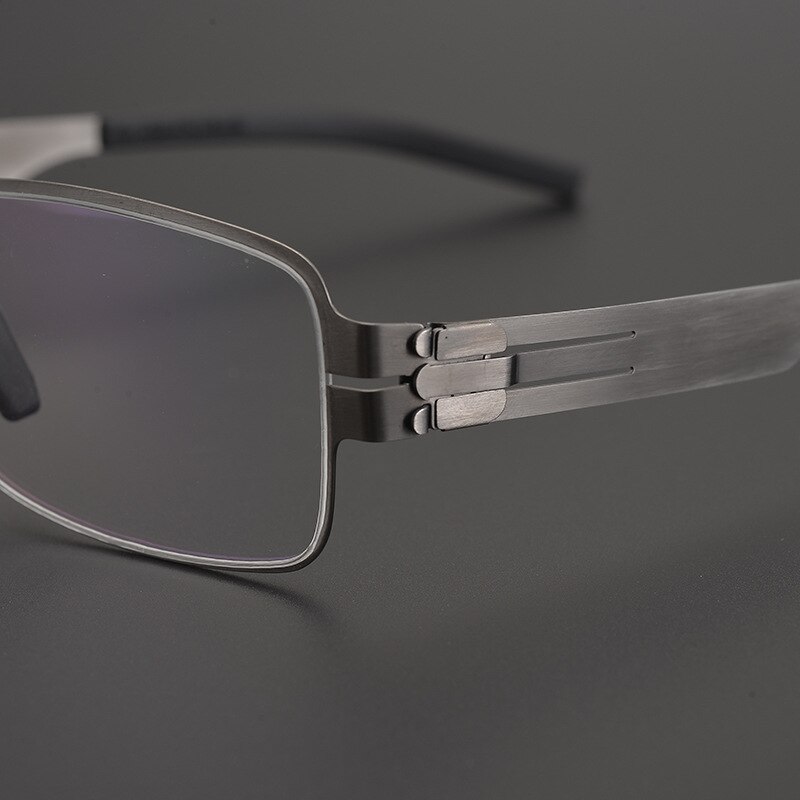 German Brand Ultra Light Screwless Glasses Frame Men Myopia Optical Prescription Eyeglasses Women Business Rectangle Spectacle
