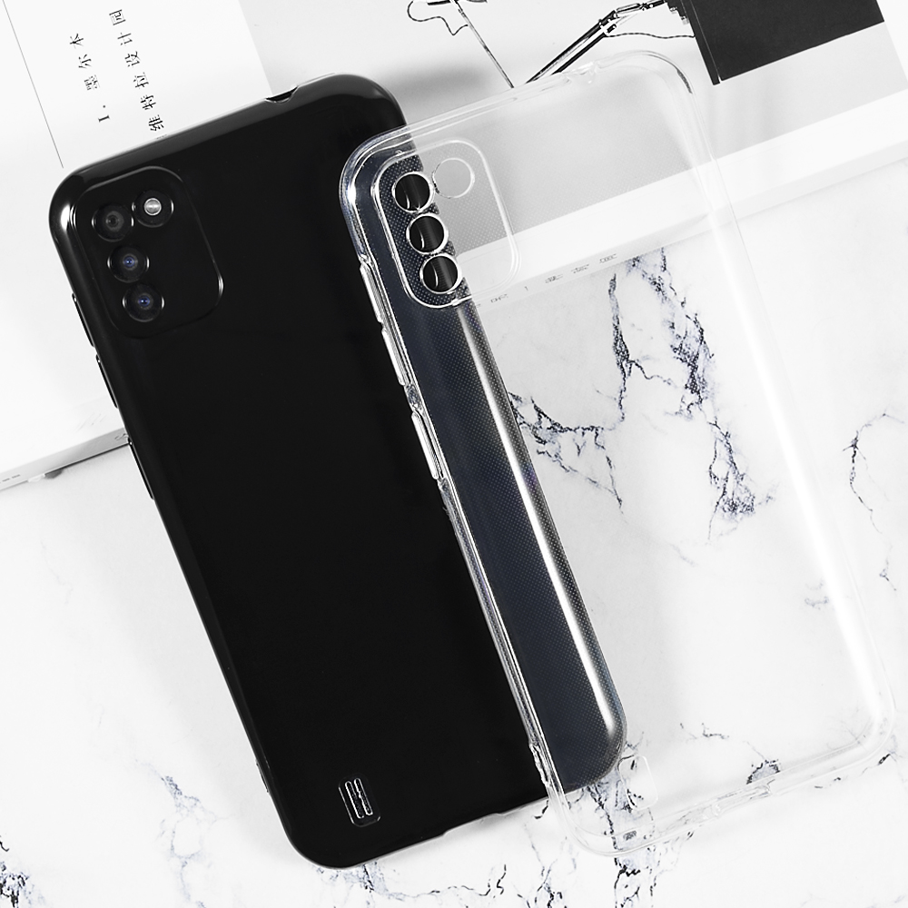 X93 custodia Cover posteriore in Silicone morbido opaco TPU per Doogee X93 custodia per telefono sottile antiurto