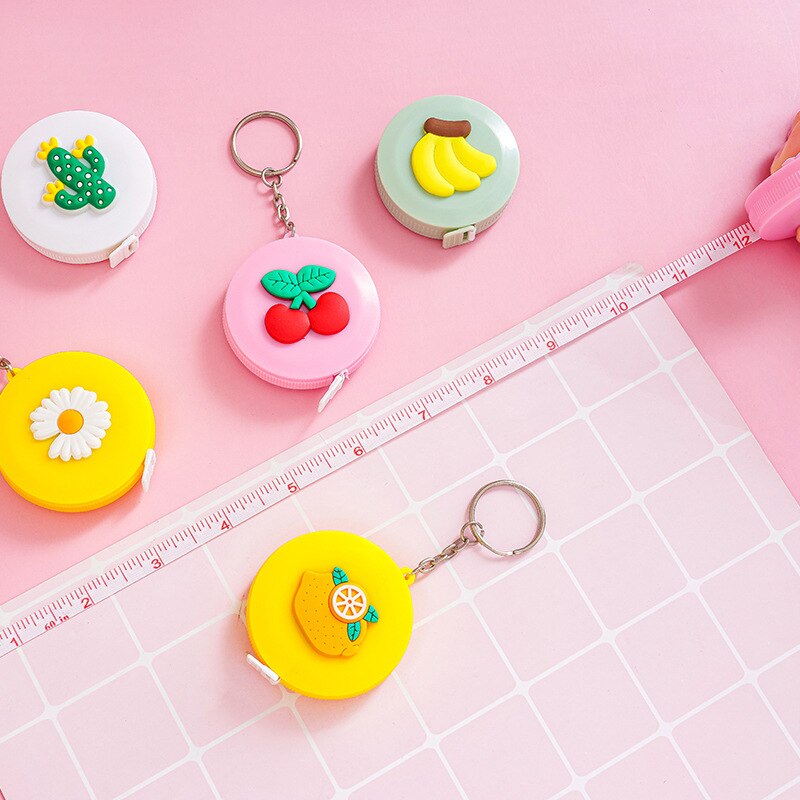 Mini tape measure round portable tape measure three chest circumference waist circumference soft ruler clothing measure