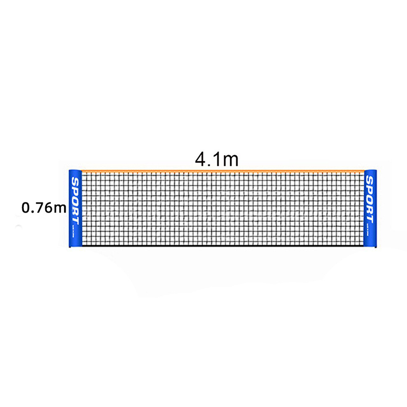 1PC Sports Net For Outdoor Badminton Tennis Volleyball Net Replacement Training Mesh Standard Badminton Net: YELLOW