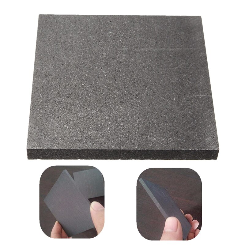 100*100*10mm 99.9% ren grafit blok elektrode rektangel plade