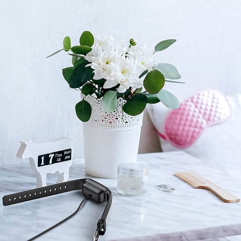 2 Pack Charging Cable for Fitbit Luxe/Charge 5, Replacement USB Charger Cord for Fitbit Luxe with Reset Button [3.3FT]