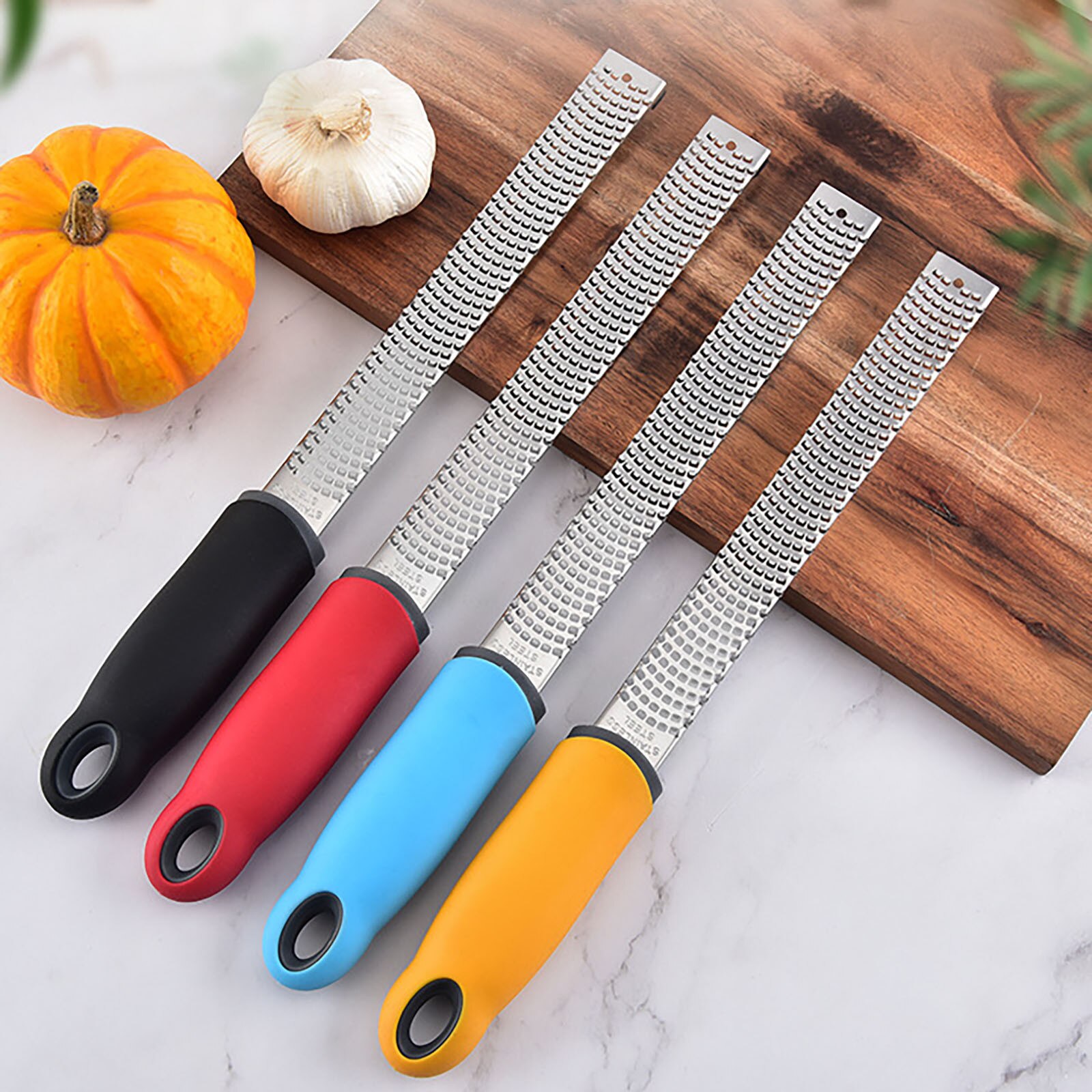 Citrus Lemon Zester & Cheese Grater-Parmesan Cheese, Lemon, Ginger, Garlic, Nutmeg, Chocolate, Vegetables, Fruits, kitchen tooer