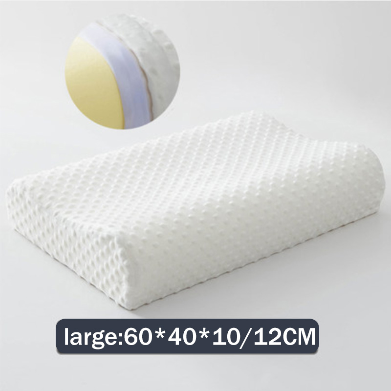 Sb Slapen Memory Foam Kussen Correctie Ergonomische Cervicale Kussen Comfortabele Nek Bescherming Geheugen Kussen Slaap Ademen: Lengthen White