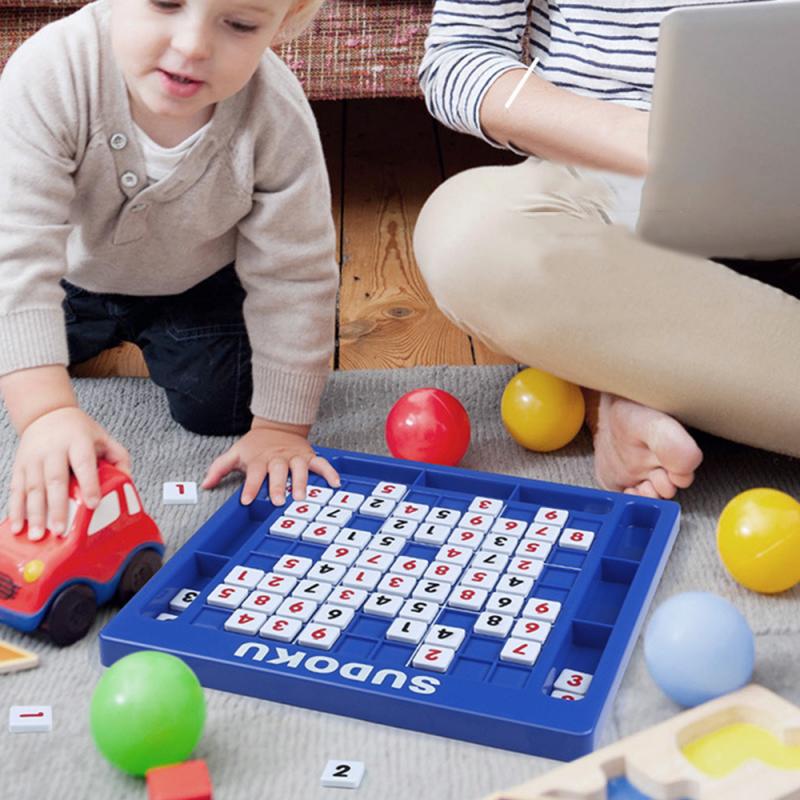 Math Speelgoed Negen Paleis Sudoku Plaat Game Kinderen Ontwikkelen Logisch Denken Redeneren Training Klassieke Leren & Onderwijs Speelgoed